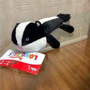 Hal Long Pals  ~ Skunk SqueakyCrinkle Dog Toy. Cow  22”